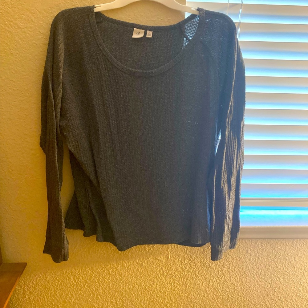 Grey Knitted Sweater